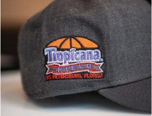 Tampa Bay Rays Tropicana Field Wool Grey 59Fifty Fitted Hat by MLB x New Era Patch