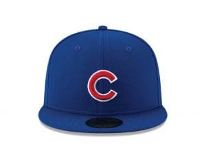 Chicago Cubs 2016 World Series Blue 59Fifty Fitted Hat by MLB x New Era Front
