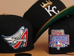 Crown Minded Black Bronze 2-Tone 59Fifty Fitted Hat Collection by MLB x New Era Left