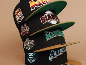 Crown Minded Black Bronze 2-Tone 59Fifty Fitted Hat Collection by MLB x New Era Patch