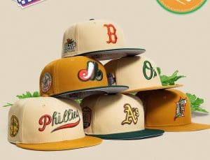 Hat Club Hummus 59fifty Fitted Hat Collection by MLB x New Era Hat Club Hummus 59fifty Fitted Hat Collection by MLB x New Era