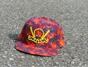 Lava Digicamo OctoSlugger 59fifty Fitted Hat by Dionic x New Era