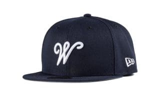 Letterman Navy 5Fifty Fitted Hat by Westside Love x New Era