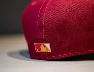 Minnesota Twins 40th Season Maroon Cardinal 59Fifty Fitted Hat by MLB x New Era Back