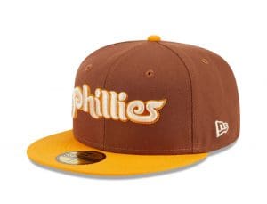 MLB Tiramisu 59Fifty Fitted Hat Collection by MLB x New Era Left