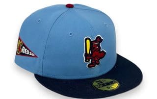 Boston Red Sox 1967 Blue Cardinal Navy 59Fifty Fitted Hat by MLB x New Era