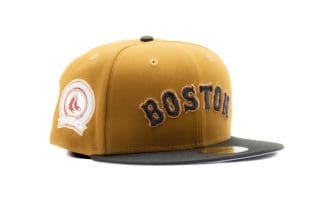 Boston Red Sox 2004 World Series Champion Brown Black 59Fifty Fitted Hat by MLB x New Era