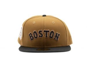 Boston Red Sox 2004 World Series Champion Brown Black 59Fifty Fitted Hat by MLB x New Era Front