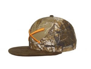 Crossed Bats Logo Realtree Edge 59Fifty Fitted Hat by JustFitteds x New Era Left