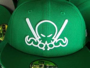Grass OctoSlugger 59Fifty Fitted Hat by Dionic x New Era Front