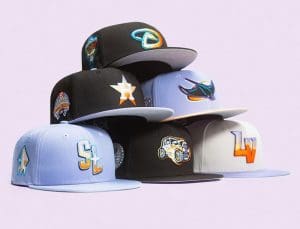 Hat Club Pastel Pack 59Fifty Fitted Hat Collection by MLB x New Era Right