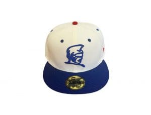 Kamehameha Chrome Royal Blue 59Fifty Fitted Hat by Fitted Hawaii x New Era BottomaKamehameha Chrome Royal Blue 59Fifty Fitted Hat by Fitted Hawaii x New Era Front