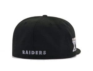 Las Vegas Raiders City Originals Super Bowl 15 Black 59Fifty Fitted Hat by NFL x New Era Back
