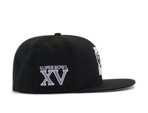 Las Vegas Raiders City Originals Super Bowl 15 Black 59Fifty Fitted Hat by NFL x New Era Patch