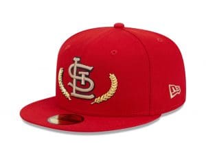 MLB Gold Leaf 2023 59Fifty Fitted Hat Collection by MLB x New Era Left