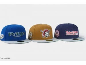 MLB Just Caps Gray Visor 59Fifty Fitted Hat Collection by MLB x New Era
