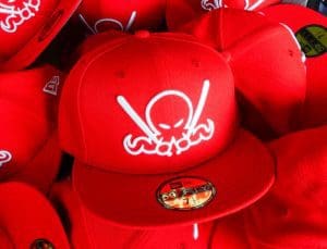 Poppy OctoSlugger 59Fifty Fitted Hat by Dionic x New Era