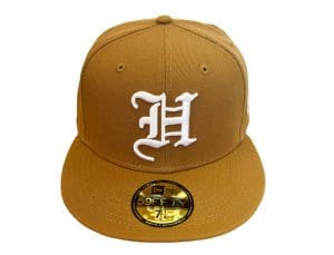 Pride Light Bronze 59Fifty Fitted Hat by Fitted Hawaii x New Era Front