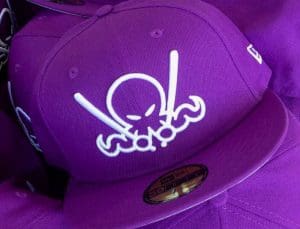 Salvia OctoSlugger 59Fifty Fitted Hat by Dionic x New Era Front