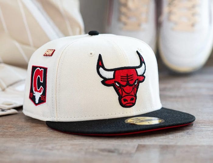 Chicago Bulls Established 1966 Two-Tone 59Fifty Fitted Hat by NBA x New Era