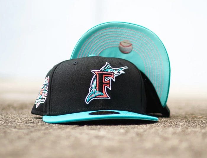 Florida Marlins 10th Anniversary 59Fifty Fitted Hat by MLB x New Era