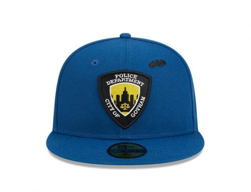 Gotham City Dark Blue 59Fifty Fitted Hat by Batman x New Era
