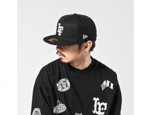 LFYT 20th Anniversary Black 59Fifty Fitted Hat by LFYT x New Era Left