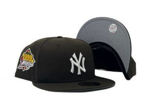 New York Yankees 1999 World Series Brown 59Fifty Fitted Hat by MLB x New Era Front