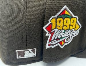 New York Yankees 1999 World Series Brown 59Fifty Fitted Hat by MLB x New Era Patch