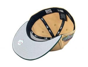 Philadelphia Phillies Candy Pecan Green 2008 World Series 59Fifty Fitted Hat by MLB x New Era Bottom