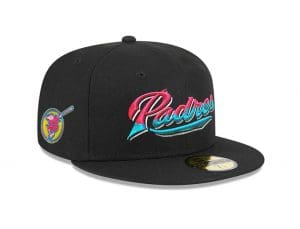 San Diego Padres City Nights Black Multi 59Fifty Fitted Hat by MLB x New Era