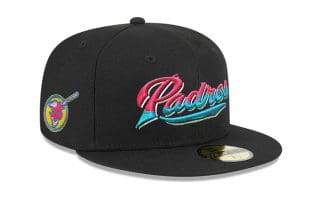 San Diego Padres City Nights Black Multi 59Fifty Fitted Hat by MLB x New Era