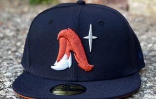 Sneaky Blinders Fox Tail Navy 59Fifty Fitted Hat by Noble North x New Era