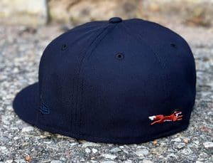 Sneaky Blinders Fox Tail Navy 59Fifty Fitted Hat by Noble North x New Era Back