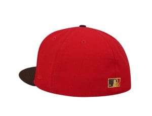 St. Louis Cardinals Busch Stadium Gold 59Fifty Fitted Hat by MLB x New Era Back