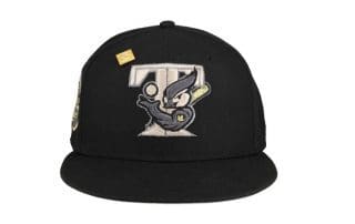 Toronto Blue Jays 30th Season Black Gray 59Fifty Fitted Hat by MLB x New Era