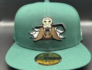 Uprok x Dionic Walrus Forest Green 59Fifty Fitted Hat by Uprok x Dionic x New Era