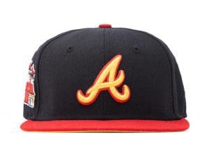 Atlanta Braves 2000 All-Star Game Black Red 59Fifty Fitted Hat by MLB x New Era