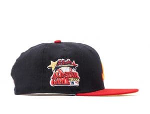 Atlanta Braves 2000 All-Star Game Black Red 59Fifty Fitted Hat by MLB x New Era Patch