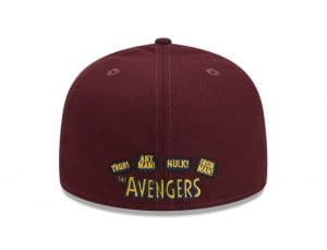 Avengers Classic 59Fifty Fitted Hat by Marvel x New Era Back
