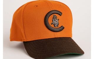 Chicago Cubs Burnt Orange Burnt Wood 59Fifty Fitted Hat by MLB x New Era