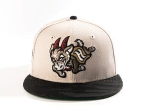 Hartford Yard Goats Jacquard Camo 59Fifty Fitted Hat by MiLB Front