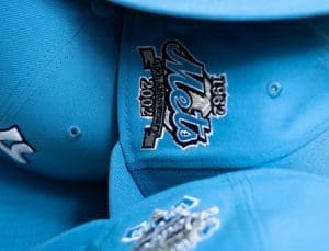 Hat Club MLB Sky Blues 59Fifty Fitted Hat Collection by MLB x New Era Patch
