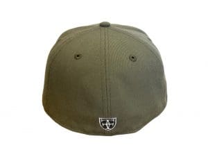 Kalai Green Bark 59Fifty Fitted Hat by Fitted Hawaii x New Era Back