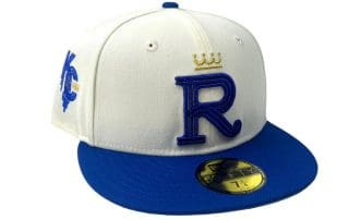 Kansas City Royals 50 KC Logo 59Fifty Fitted Hat by MLB x New Era