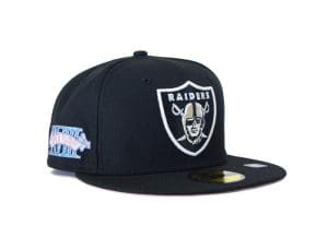 Las Vegas Raiders Pop Sweat 59Fifty Fitted Hat by NFL x New Era Front
