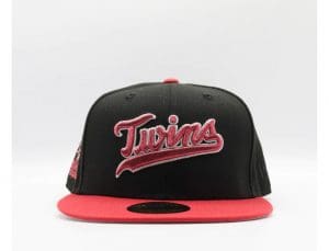 Minnesota Twins Bomba Squad Ring Legends 59Fifty Fitted Hat by MLB x New Era Front