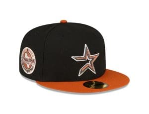 MLB Just Caps Rust Orange 59Fifty Fitted Hat Collection by MLB x New Era Right