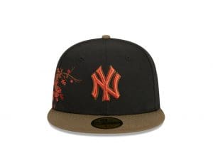 MLB Rustic Fall 59Fifty Fitted Hat Collection by MLB x New Era Front