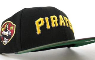Pittsburgh Pirates Roberto Clemente Black Woodland Camo 59Fifty Fitted Hat by MLB x New Era